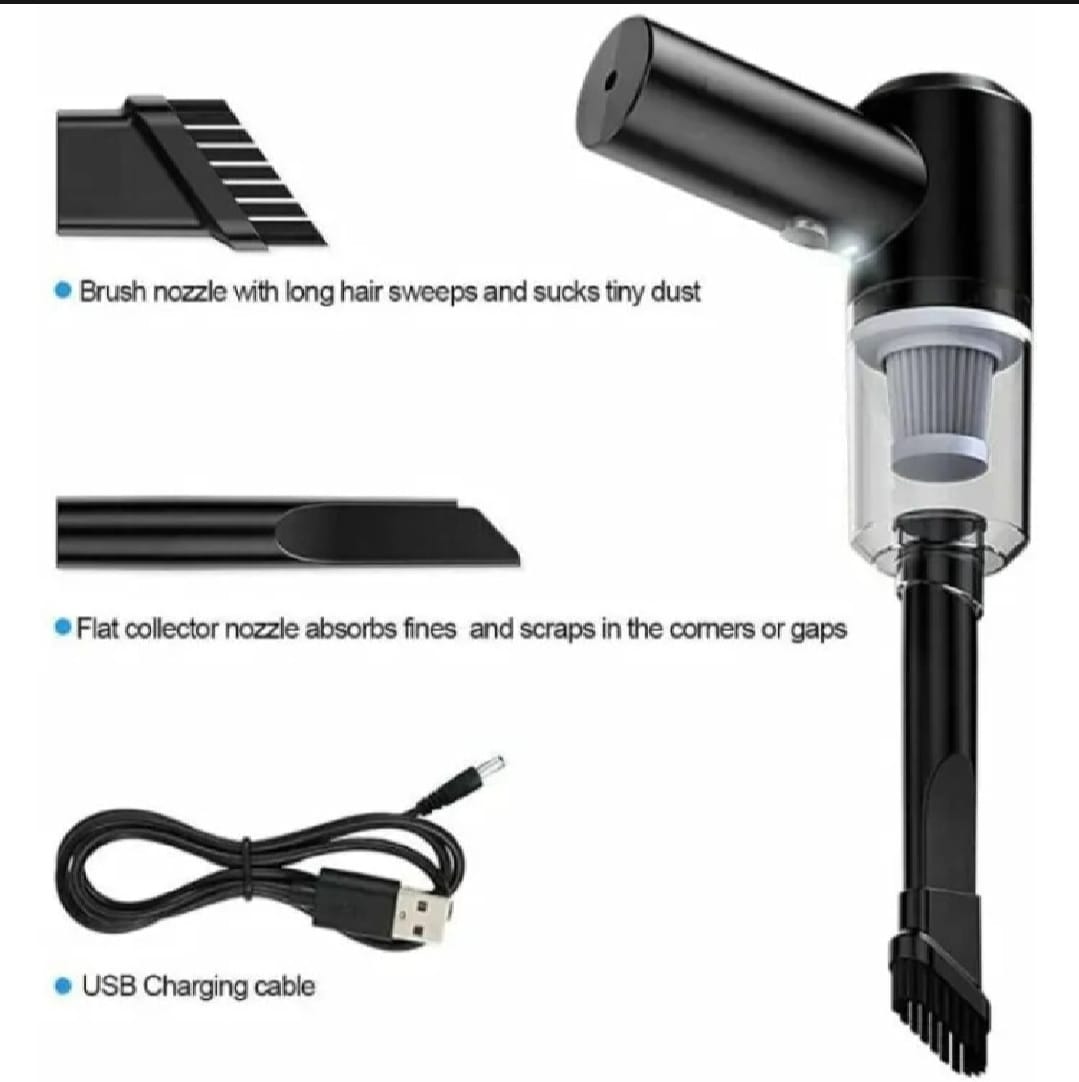3-In-1 Pro Portable Wireless Vacuum & Blower - Ultra Strong Suction