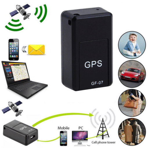 GF-07 Magnetic Mini GPS Tracker – Real-Time Tracking aur Voice Listening
