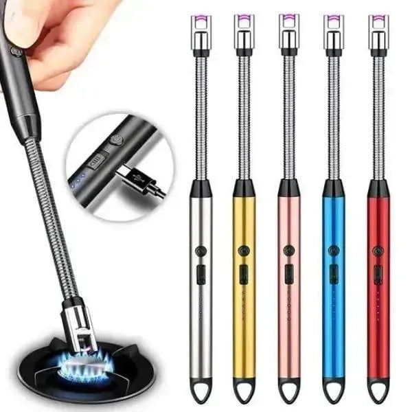 Flexible Arc Plasma Lighter - USB Rechargeable Windproof BBQ & Candle Lighter  Is